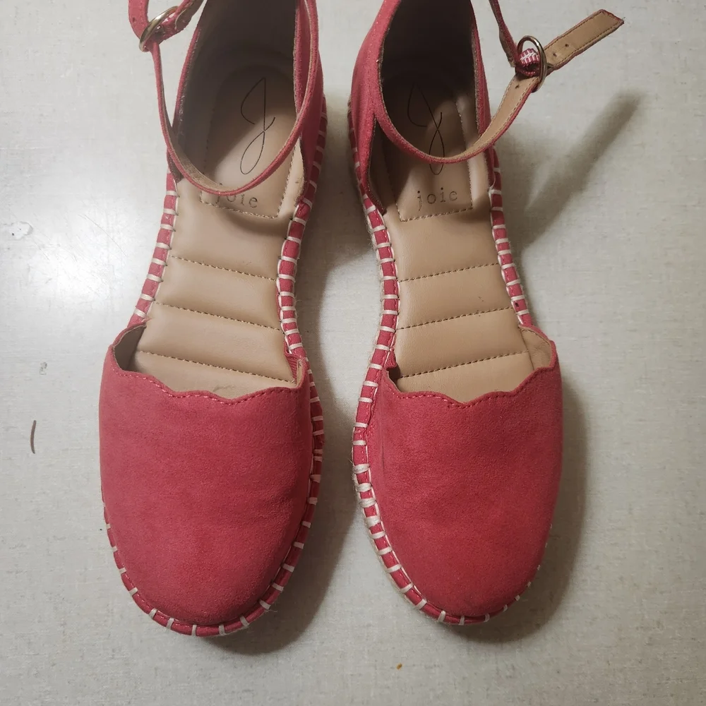 Joie Reddish/Orange Women's Espadrille Flats- Size 6.5